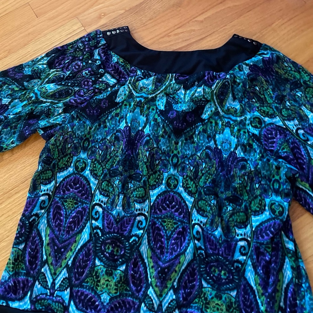 Cato beautiful ladies, top, very colorful size 18/20 - Picture 5 of 6